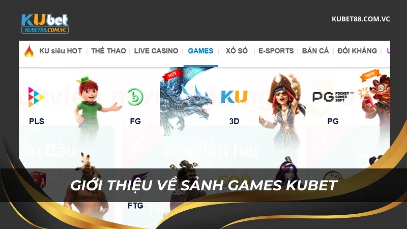 Giới thiệu về sảnh game kubet